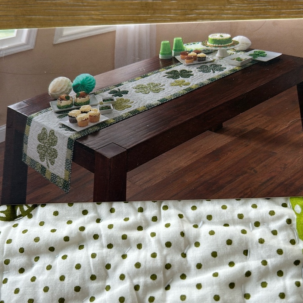 St Patrick’s Day St Paddy’s Table Runner